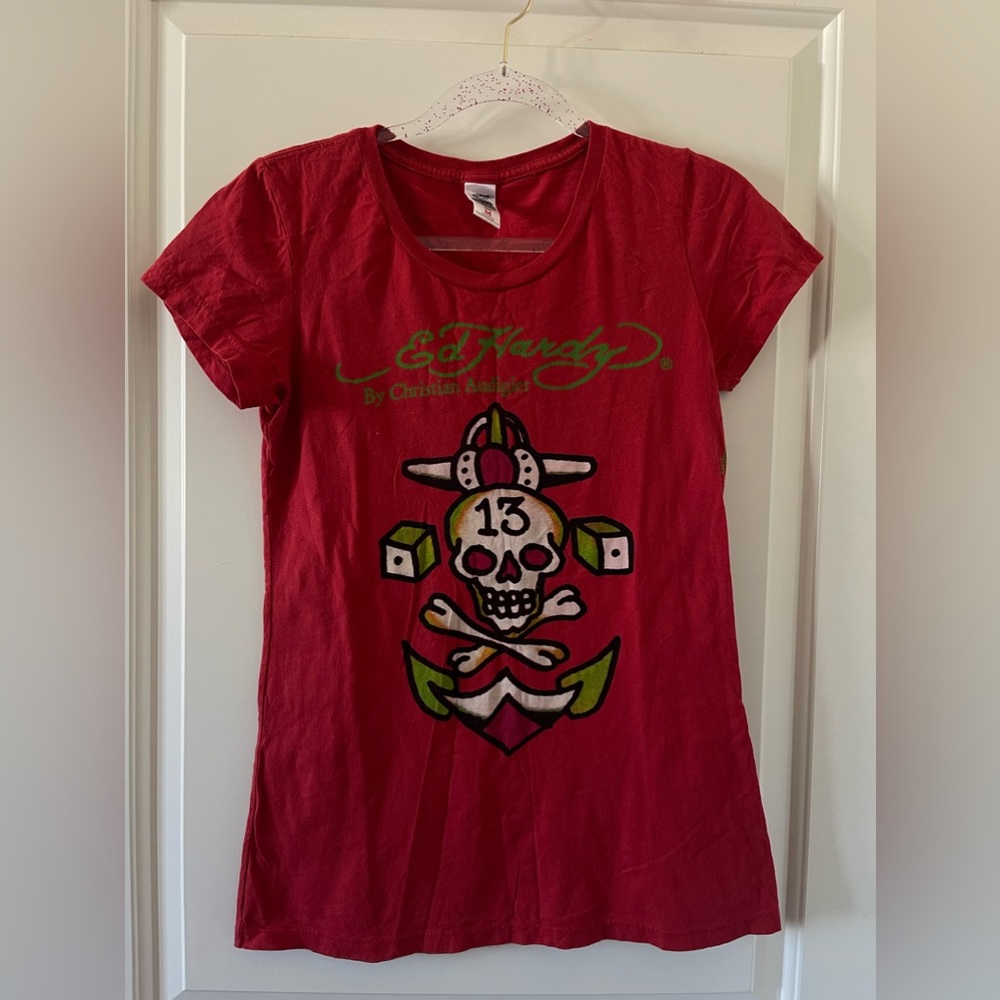 Red Ed Hardy Shirt